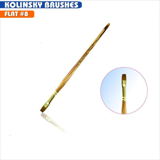 Medicool Kolinsky Sable Nail Brush #8