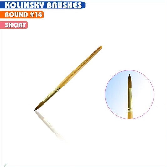 Medicool Kolinsky Sable Nail Brush #14