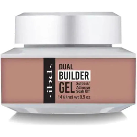 IBD Dual Builder Gel - Warm Nude .5oz