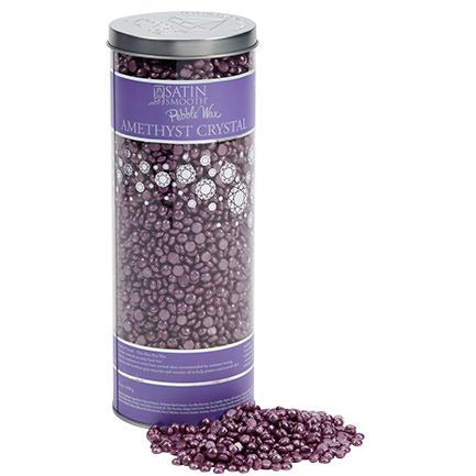 Satin Smooth Thin Film Pebble Wax - Amethyst Crystal (23oz)