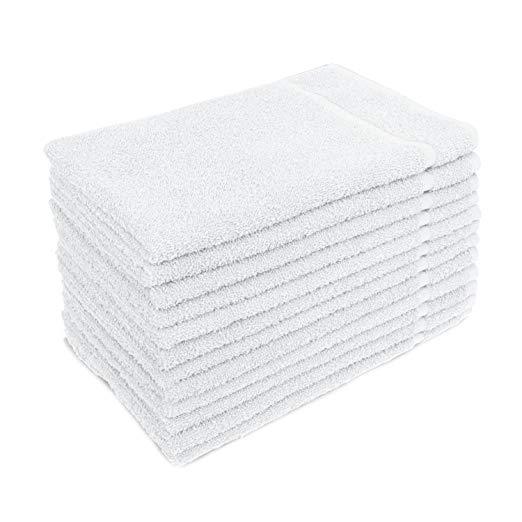 Altima Plus White Towels