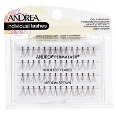 Andrea Permalash Knotted Flare - Medium Brown