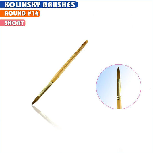 Medicool Kolinsky Sable Nail Brush #14