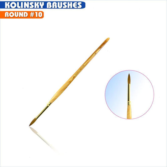 Medicool Kolinsky Sable Nail Brush #10