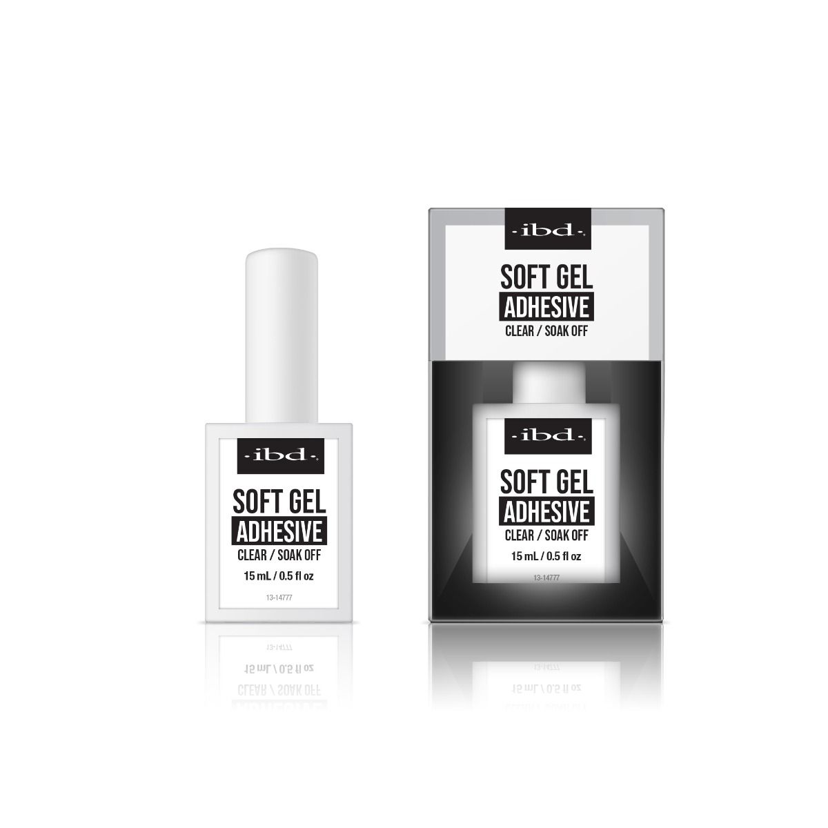 IBD Soft Gel Adhesive Clear 0.5oz