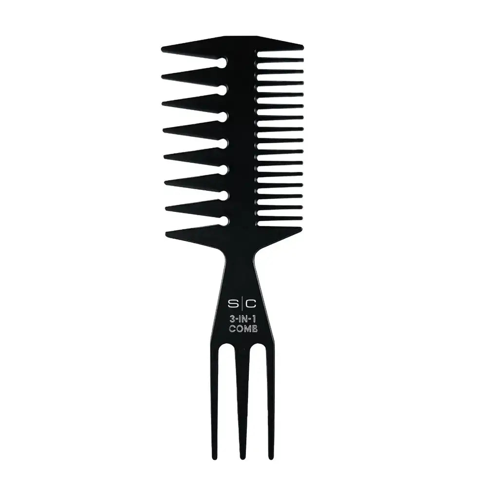 Excellent Comb One Stylecraft 3-in-1 Wide Tooth Comb – KivaBeauty