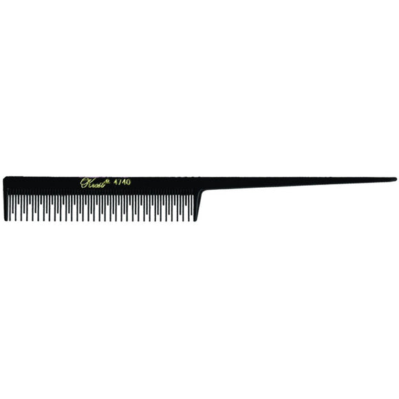 Krest Rattail Teaser Comb - #4740 Black